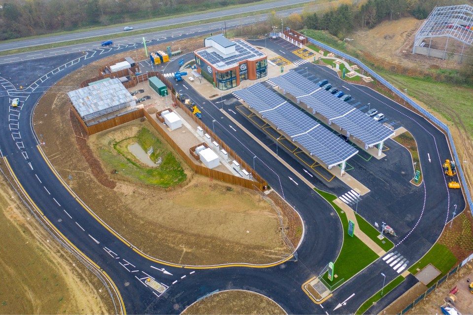 The UK’s first subsidy-free solar farm, Clay Hill in Flitwick, Beds, has been paired with the Braintree forecourt, providing renewable energy via the National Grid