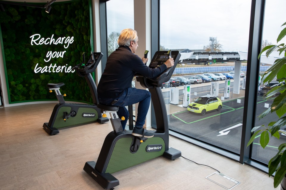 There are even exercise bikes which generate electricity when pedalled