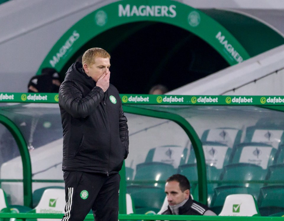 Neil Lennon is under increasing pressure