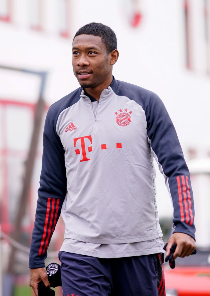 Manchester United are not set to make a move for Bayern Munich star David Alaba