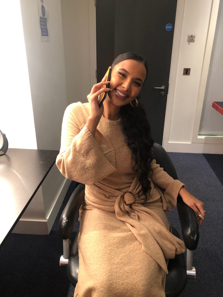 Broadcaster Maya Jama chatted to Sylvia Plumridge, 90