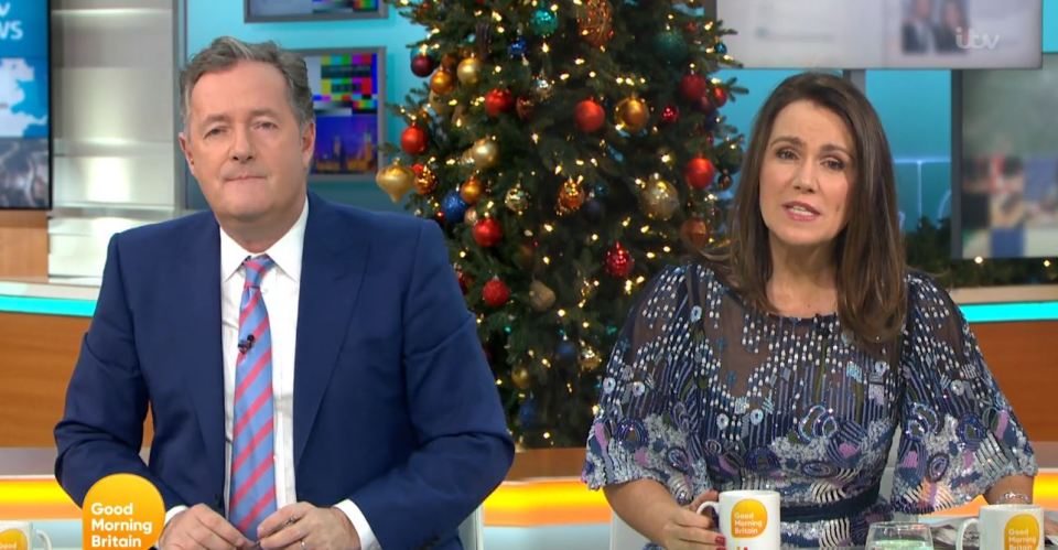 Piers co-hosts GMB alongside Susanna Reid