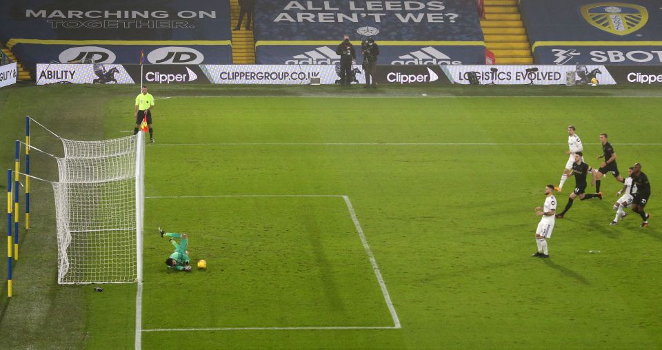 Lukasz Fabianski saved Mateusz Klich's first penalty