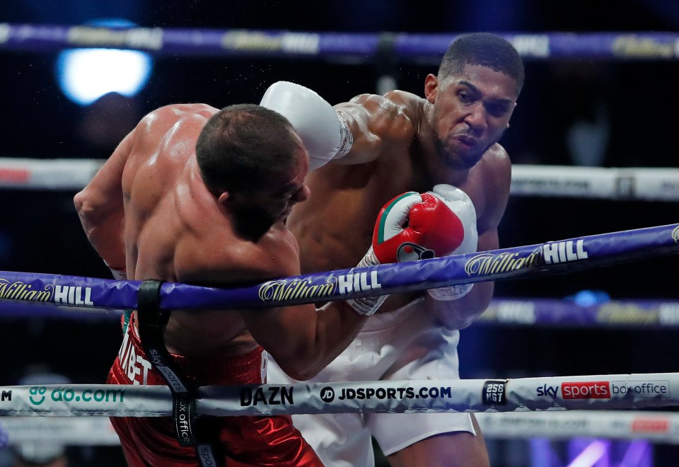 Anthony Joshua banked around £10million for his win over Kubrat Pulev