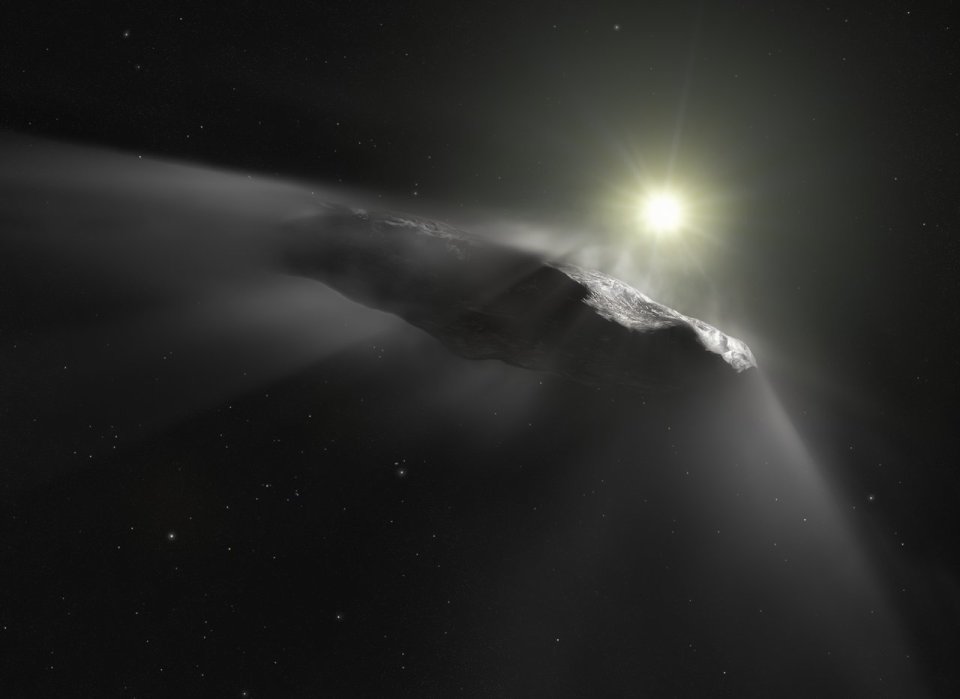 A new spacecraft will track down and map a comet - shown here in an artist's impression