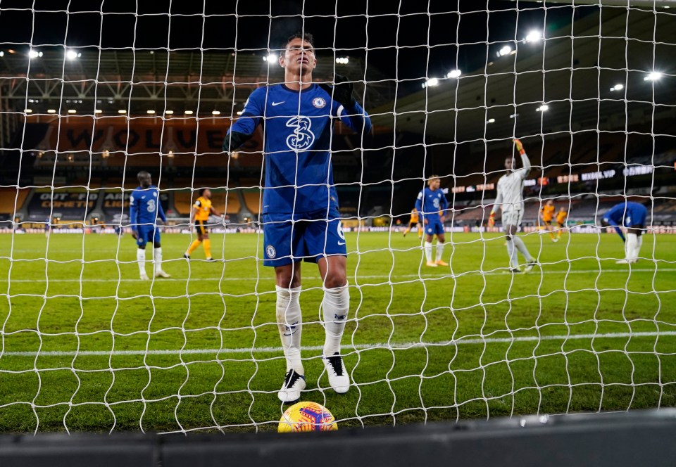 The Blues have now lost their last two Premier League games