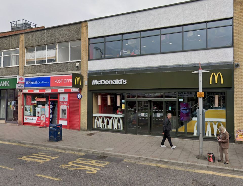 She ended up going to the McDonald's in Welling to buy her food