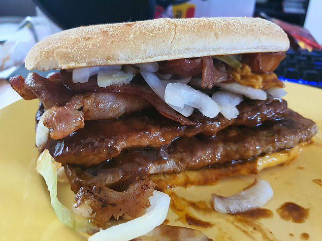 The bloke revealed how he kicked the McRib burger up a notch