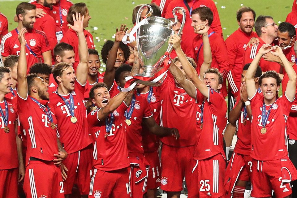 Bayern Munich lifted the Champions League in 2020 and were named team of the year