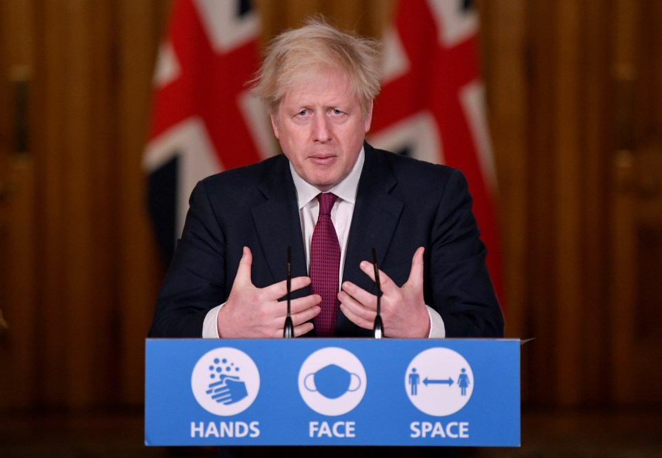 Boris Johnson said it's thought the new strain is up to 70% more contagious than other variants, as he plunged London, the South East and East into a new Tier 4