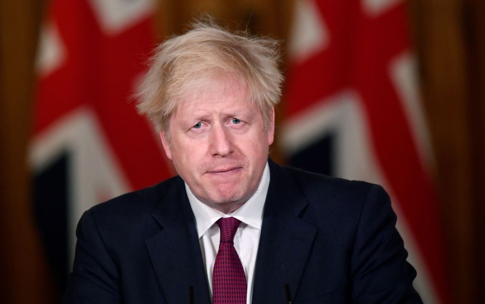 Boris Johnson announced a third national lockdown in January 2021