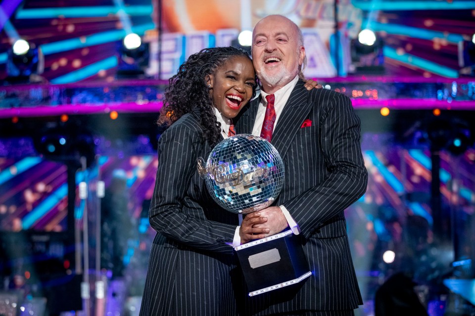 Bill Bailey is a top bloke – seeing him lift the Glitterball trophy was an inspiration