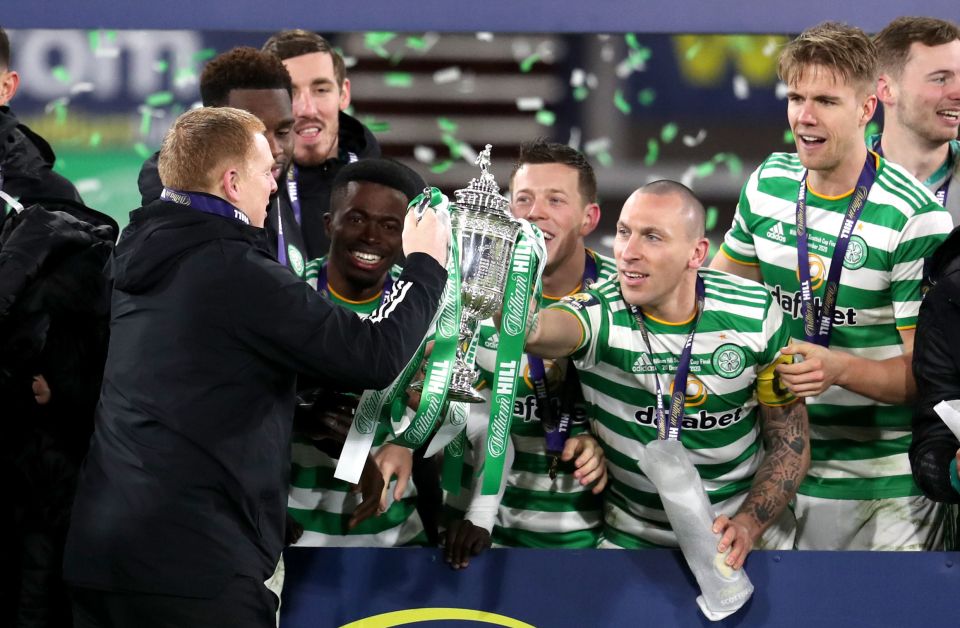 Celtic beat Motherwell in the Scottish Cup final last weekend