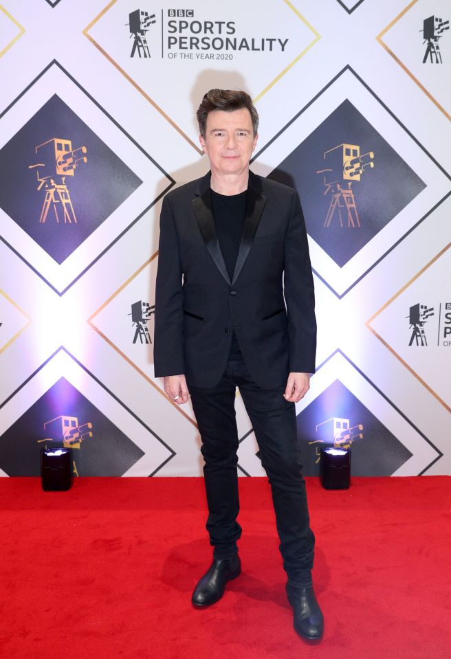 Rick Astley will perform at the SPOTY awards