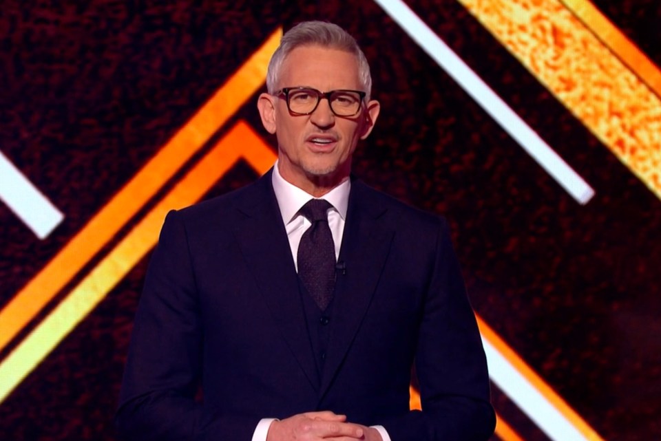 Gary Lineker is hosting this year’s awards