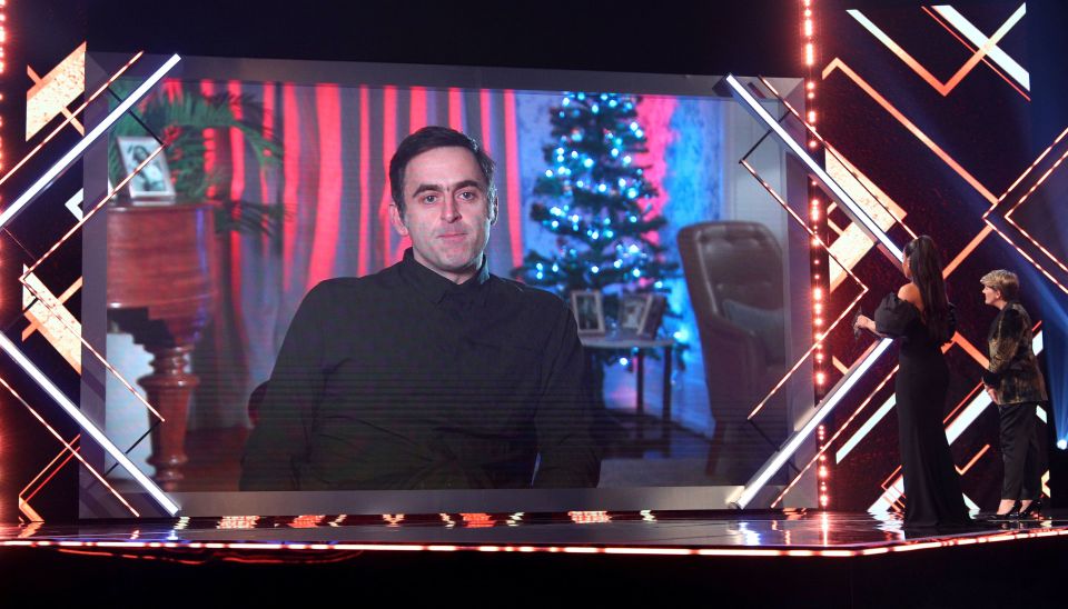 Ronnie O'Sullivan is interviewed from his home