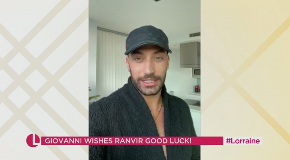 Giovanni sent Ranvir a sweet message yesterday