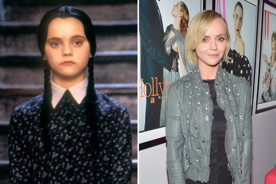 Christina Ricci played the role of Wednesday Addams