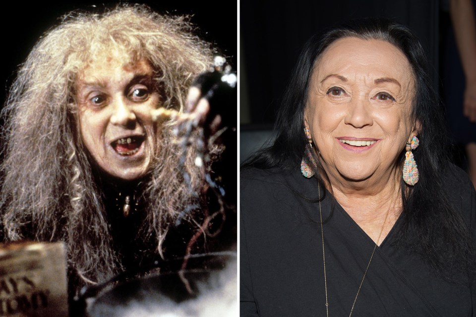 Judith Malina played the witchy Grandmama in The Addams family