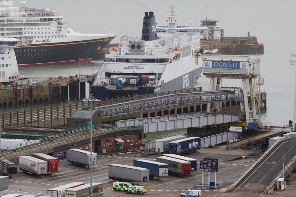 The shortest duration of a Dover-Calais ferry crossing takes around 90 minutes