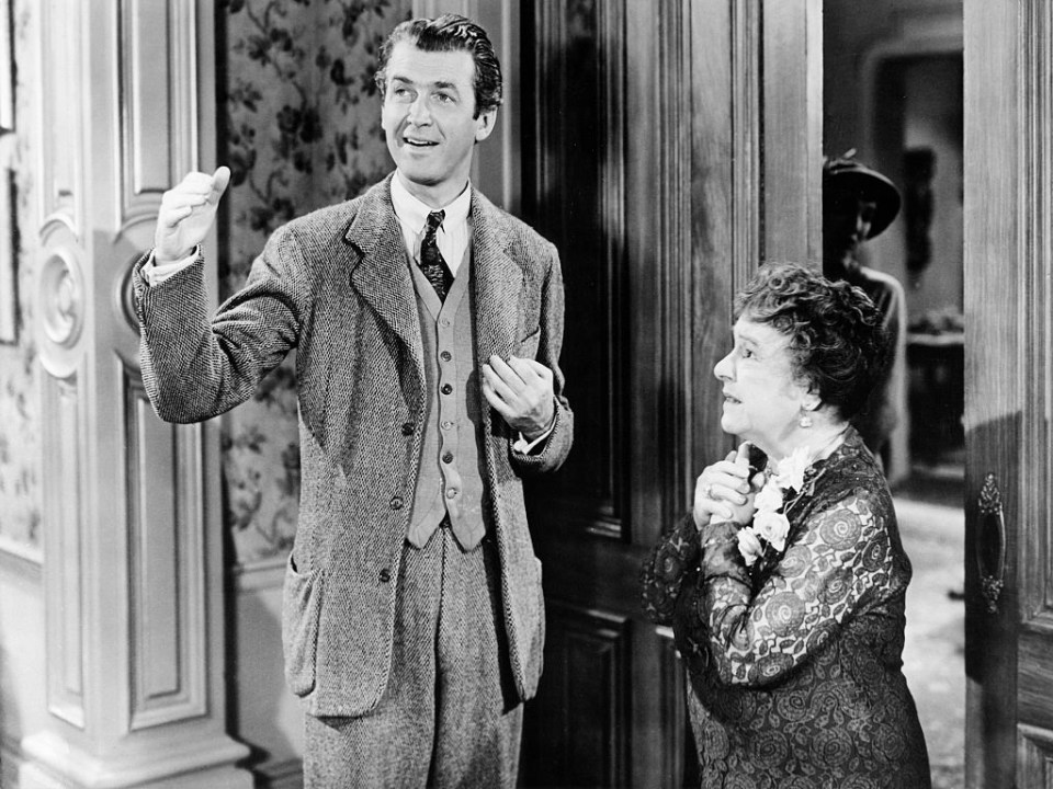 James Stewart was a hit in bizarre comedy Harvey