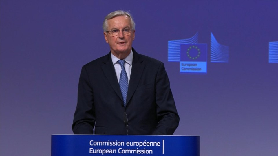 EU Brexit negotiator Michel Barnier made concessions to the UK