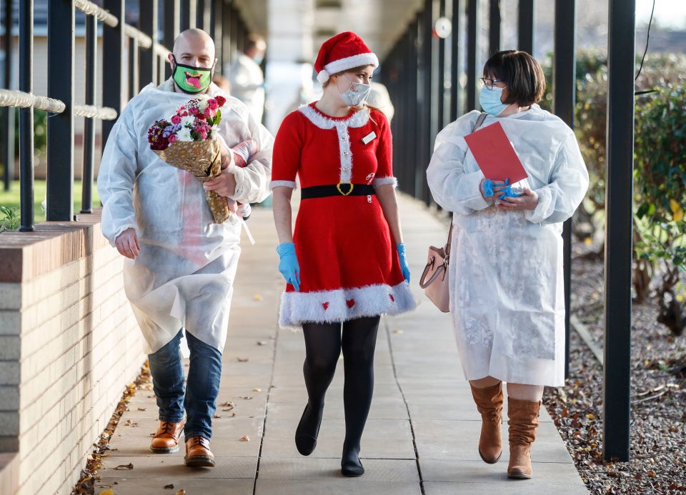 Brits celebrated a very different Christmas this year due to the pandemic