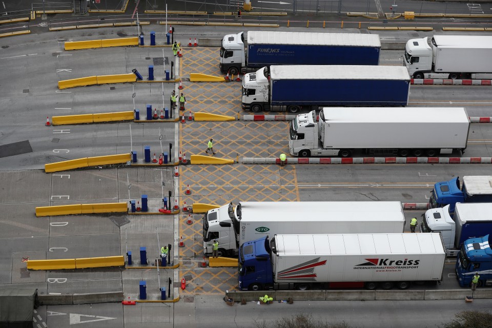 The Transport Secretary said queues at Manston Airport have now cleared 