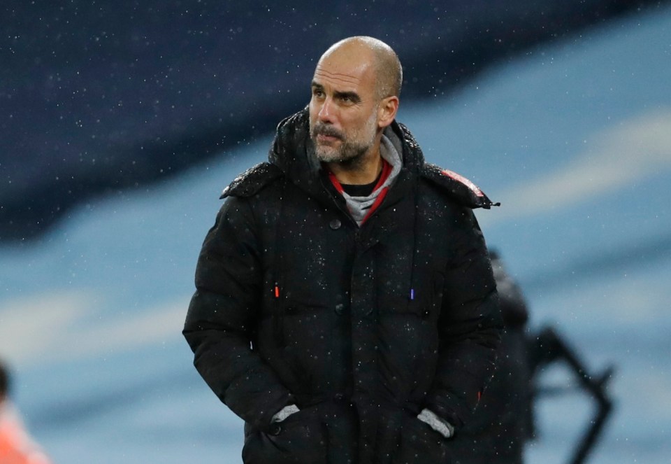 Pep Guadiola's side have been hit with a coronavirus outbreak 