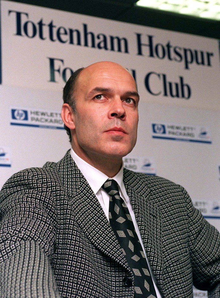 Christian Gross spent one season at Tottenham before being sacked by the club in 1998