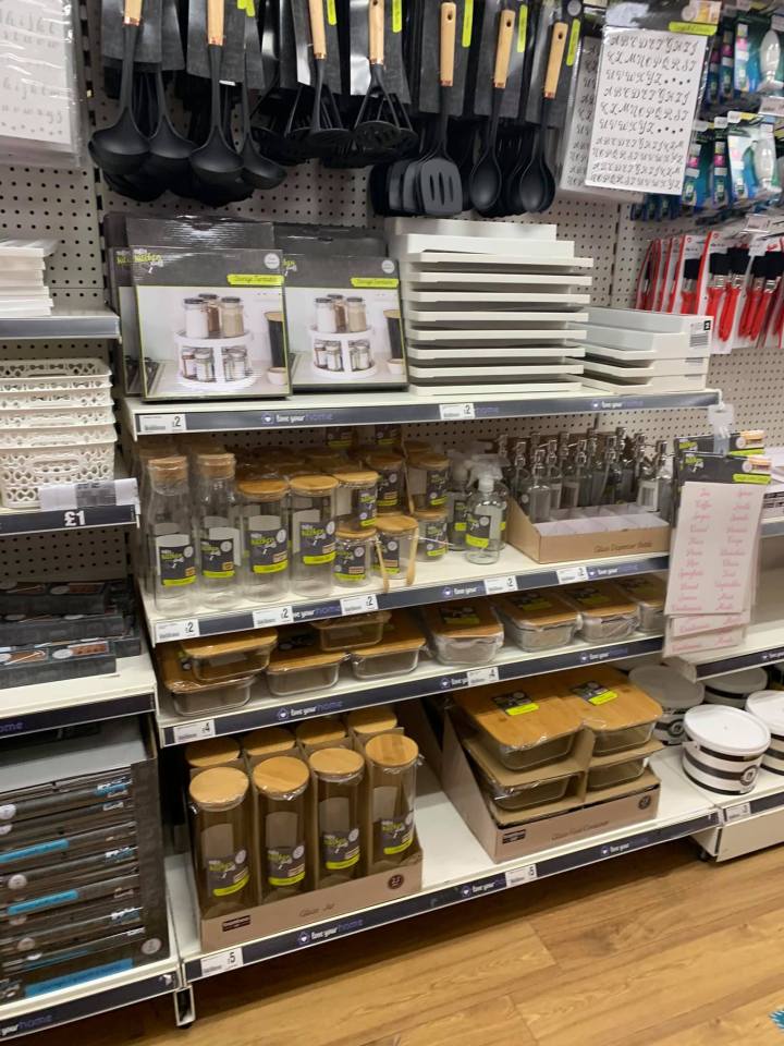 Poundland has launched a new homeware range to help organise your home