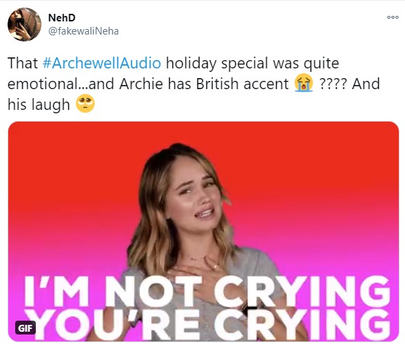 Fans loved hearing Archie