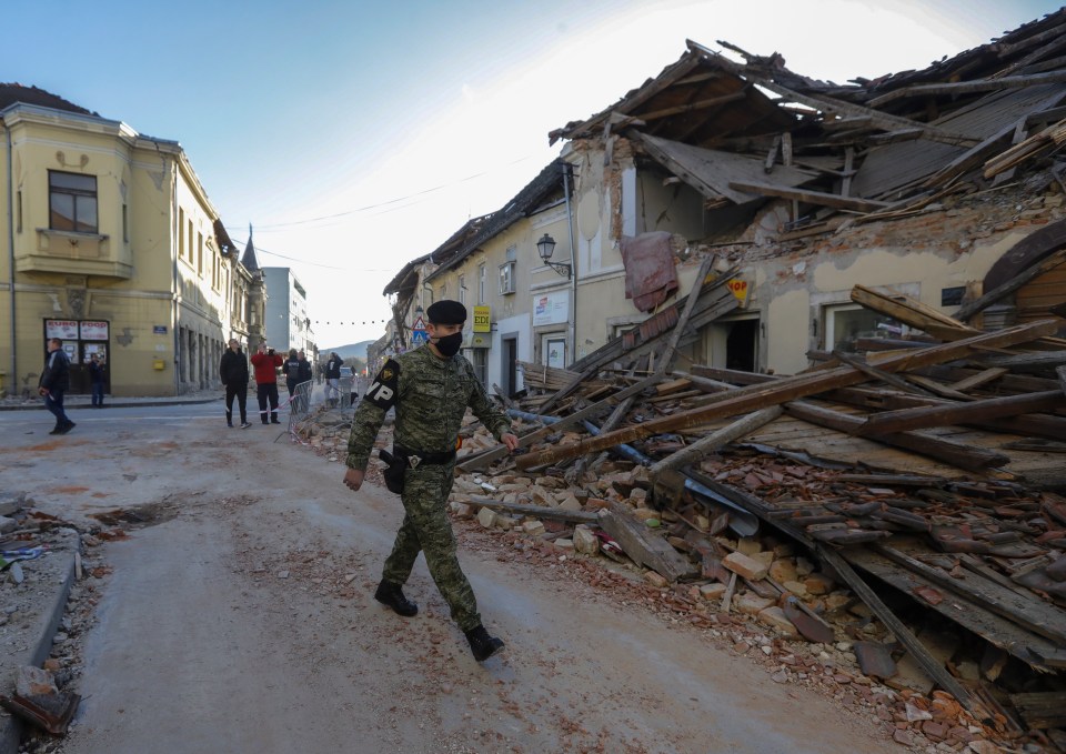 A 6.4-magnitude earthquake hit Croatia today