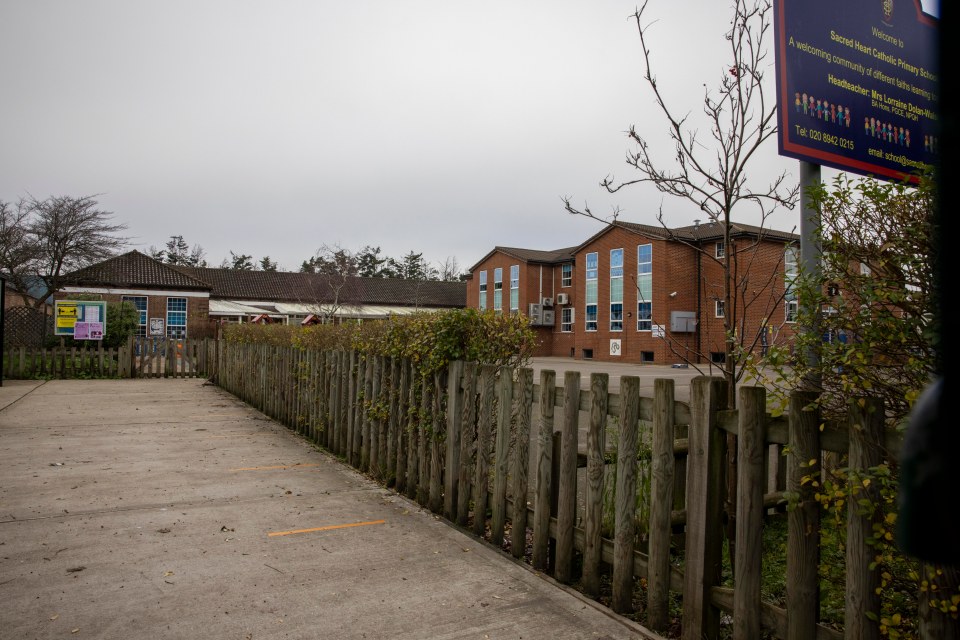 Sacred Heart Catholic Primary School is just half a mile away from a school remaining open