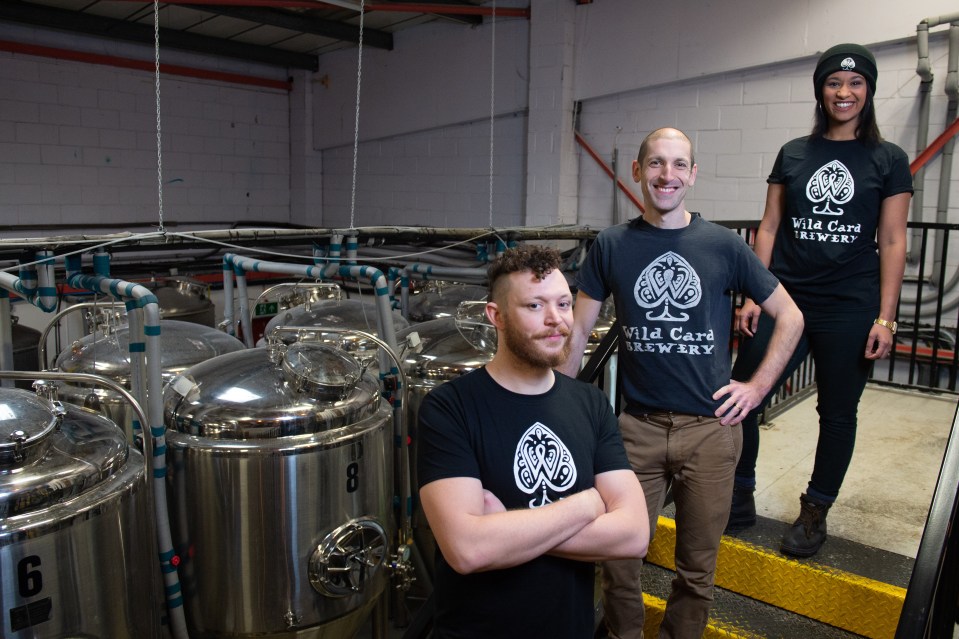 Andrew Birkby, 35, and William Harris, 32, launched Wildcard Brewery after making their own beer from a home brew kit