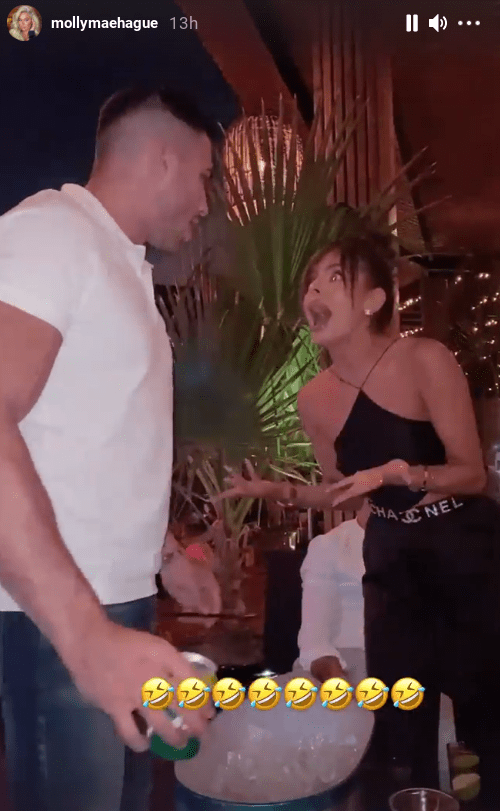 Tommy Fury and Maura Higgins had a 'shouting match' in Dubai