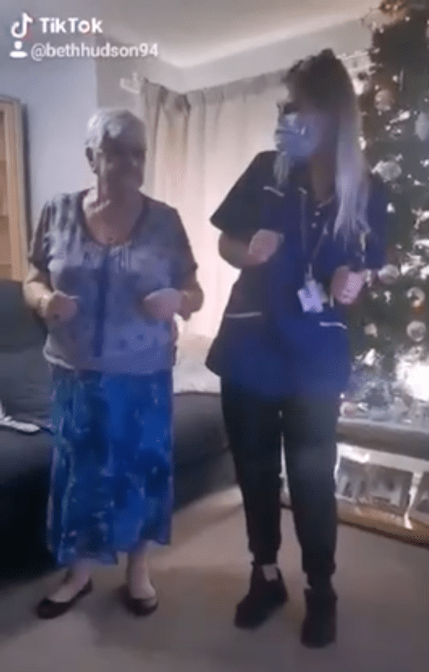 Carers and residents at Housing 21’s Fountain Court extra care scheme in Gateshead have been recording festive TikToks in the run-up to Christmas