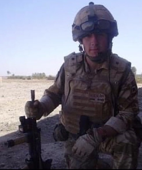 Shaun served in two tours of Afghanistan, calling the experience ‘an almost continuous trauma’