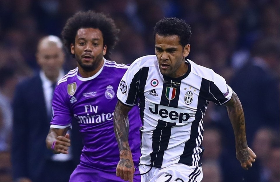 Brazilian duo Marcelo and Dani Alves