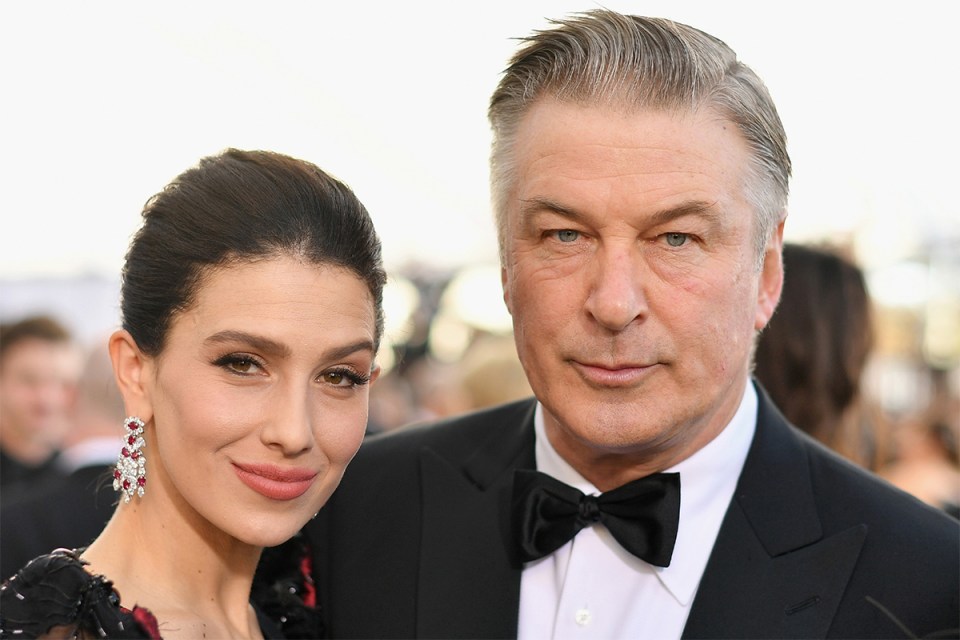 Alec Baldwin with his wife Hilaria