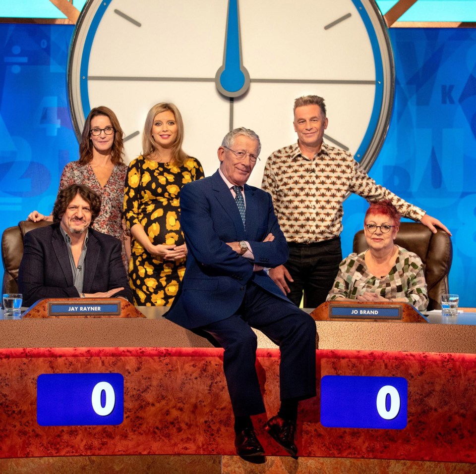 Nick Hewer, seen here on a celebrity special, quit Countdown