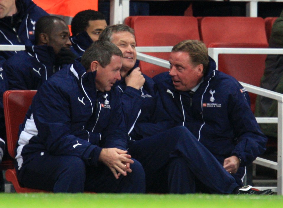 Harry Redknapp had only been in charge at Spurs for four days before the North London derby