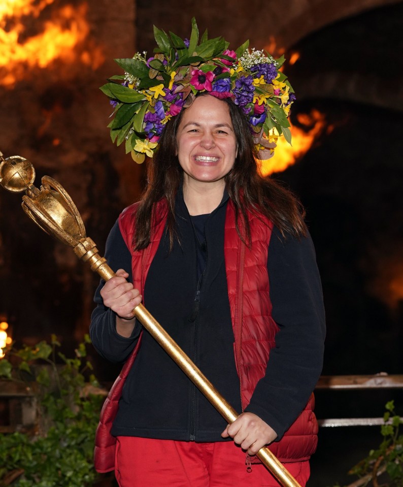 Giovanna Fletcher won I'm A Celeb's first ever UK series last night