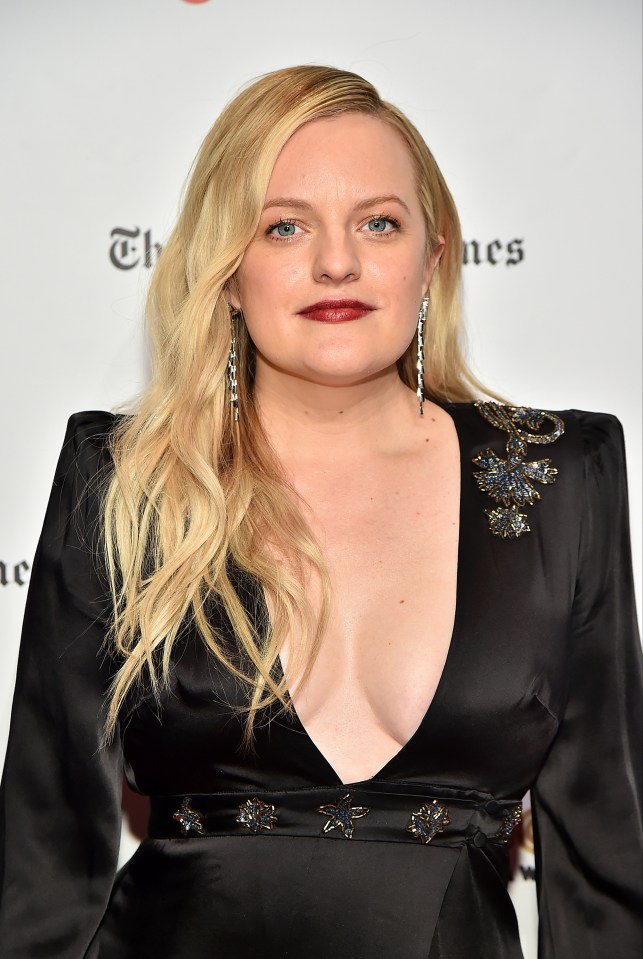 He's also been previously linked to Elizabeth Moss (pictured) and Laura Prepon