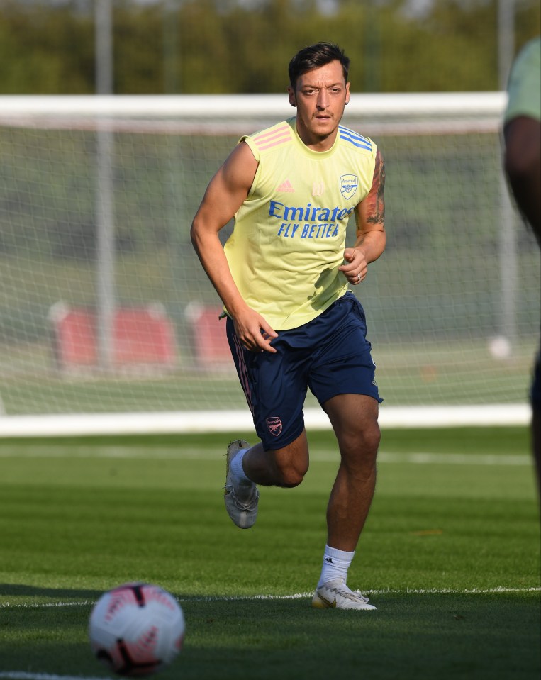 Mesut Ozil has not played for Arsenal since March