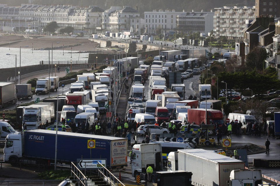 France has finally reopened to truckers after a 48-hour blockade 