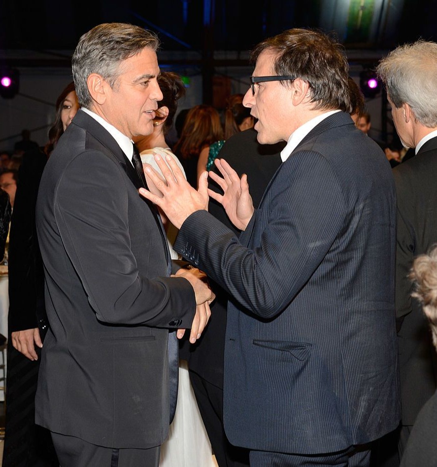 George Clooney and director David O. Russell didn't see eye to eye