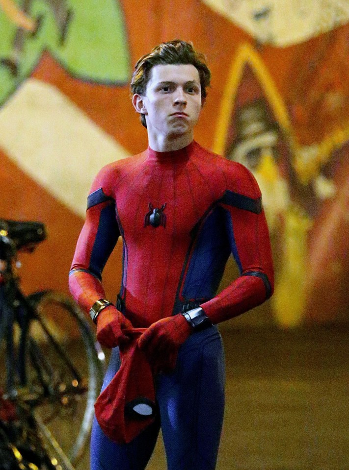 Tom Holland as Spider-Man