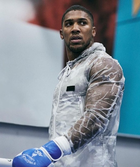 Anthony Joshua has been letting sparring partners pound him in training