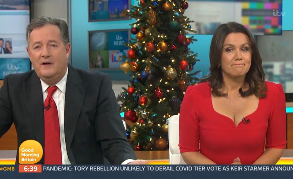 Piers lashed out at Rita on today's Good Morning Britain